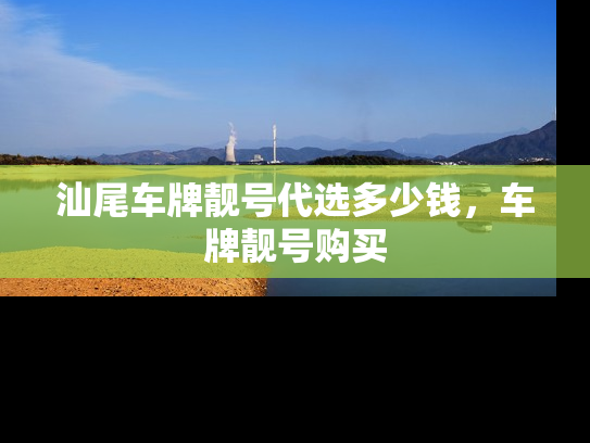 汕尾车牌靓号代选多少钱，车牌靓号购买