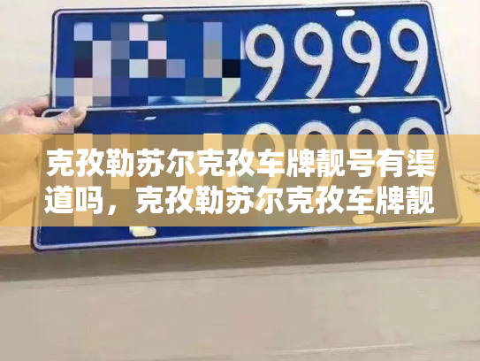 克孜勒苏尔克孜车牌靓号有渠道吗，克孜勒苏尔克孜车牌靓号出售新能源车-第2张图片-七号汽车选号