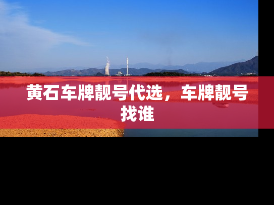 黄石车牌靓号代选，车牌靓号找谁