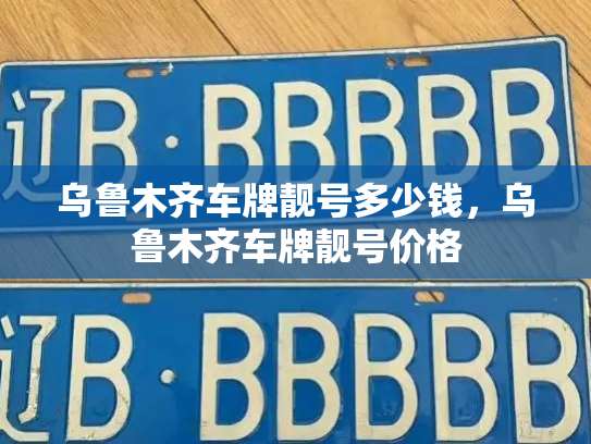 乌鲁木齐车牌靓号多少钱，乌鲁木齐车牌靓号价格-第3张图片-七号汽车选号