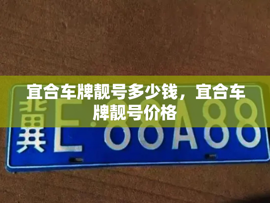 宜合车牌靓号多少钱，宜合车牌靓号价格-第3张图片-七号汽车选号