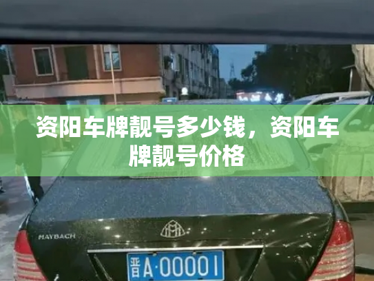 资阳车牌靓号多少钱，资阳车牌靓号价格-第3张图片-七号汽车选号