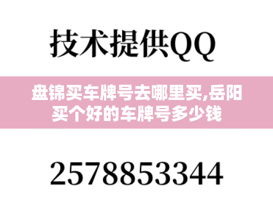 盘锦买车牌号去哪里买,岳阳买个好的车牌号多少钱