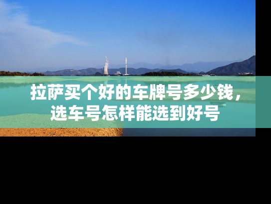 拉萨买个好的车牌号多少钱，选车号怎样能选到好号