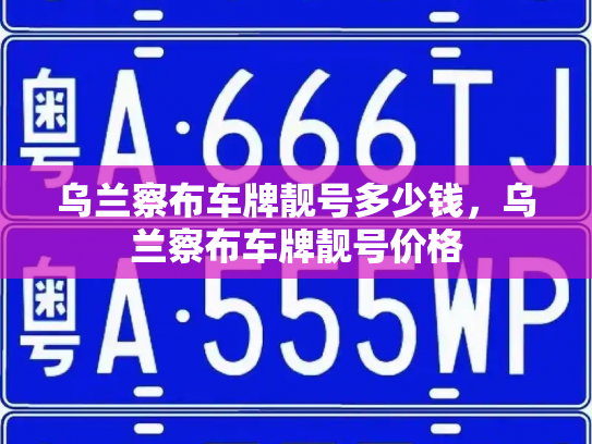 乌兰察布车牌靓号多少钱，乌兰察布车牌靓号价格-第3张图片-七号汽车选号