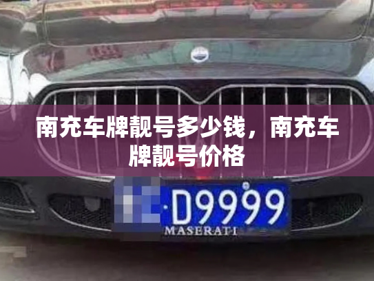 南充车牌靓号多少钱，南充车牌靓号价格-第3张图片-七号汽车选号