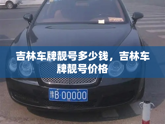 吉林车牌靓号多少钱，吉林车牌靓号价格-第3张图片-七号汽车选号