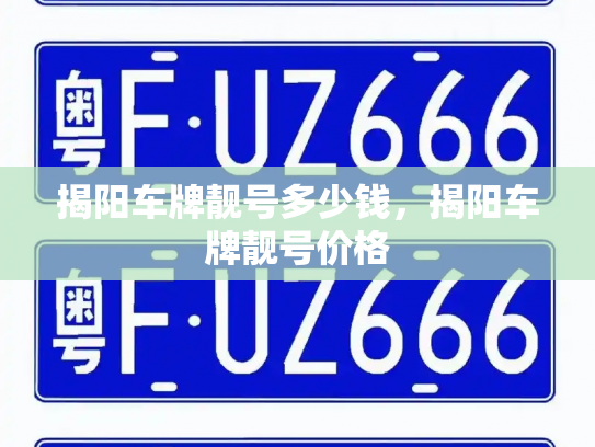 揭阳车牌靓号多少钱，揭阳车牌靓号价格-第4张图片-七号汽车选号