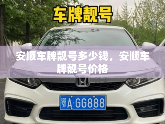 安顺车牌靓号多少钱，安顺车牌靓号价格-第4张图片-七号汽车选号