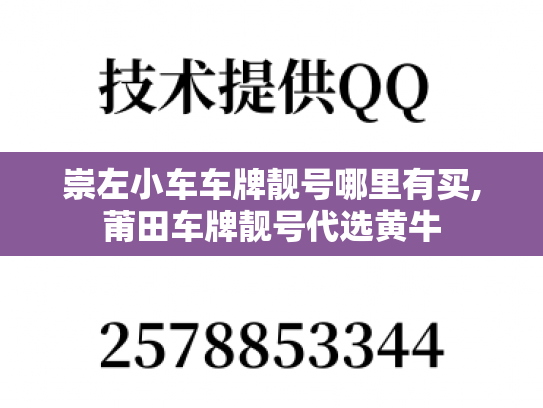 崇左小车车牌靓号哪里有买,莆田车牌靓号代选黄牛