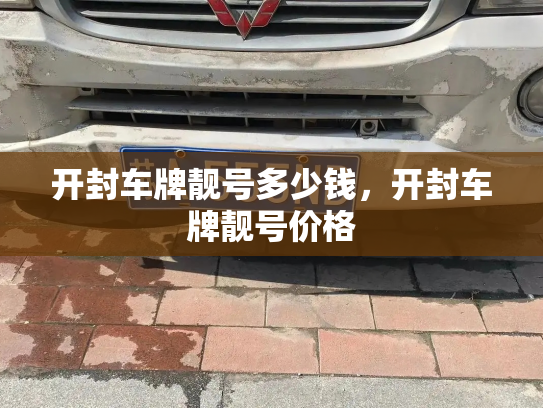 开封车牌靓号多少钱，开封车牌靓号价格-第3张图片-七号汽车选号