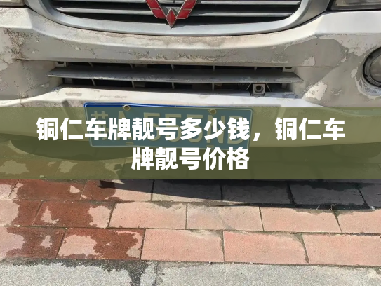 铜仁车牌靓号多少钱，铜仁车牌靓号价格-第4张图片-七号汽车选号