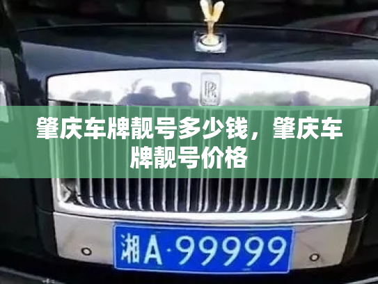 肇庆车牌靓号多少钱，肇庆车牌靓号价格-第4张图片-七号汽车选号