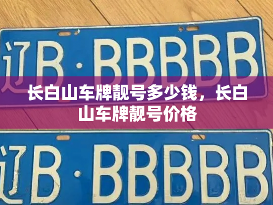 长白山车牌靓号多少钱，长白山车牌靓号价格-第3张图片-七号汽车选号