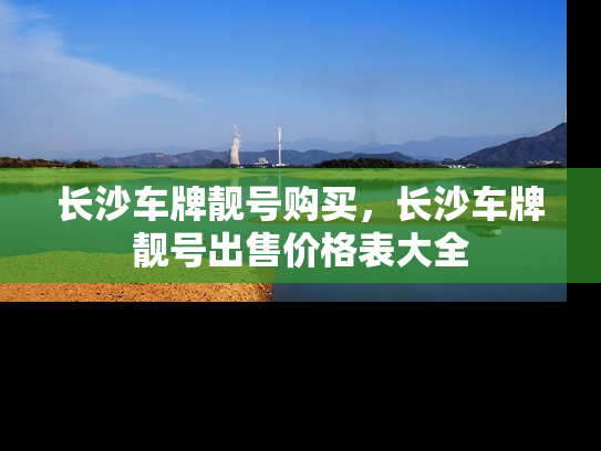 长沙车牌靓号购买，长沙车牌靓号出售价格表大全-第1张图片-七号汽车选号