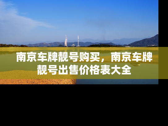 南京车牌靓号购买，南京车牌靓号出售价格表大全-第1张图片-七号汽车选号
