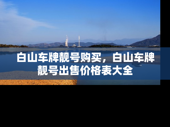 白山车牌靓号购买，白山车牌靓号出售价格表大全-第1张图片-七号汽车选号