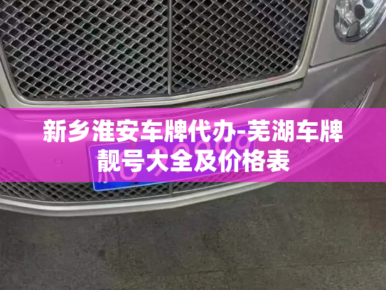 新乡淮安车牌代办-芜湖车牌靓号大全及价格表-第3张图片-七号汽车选号