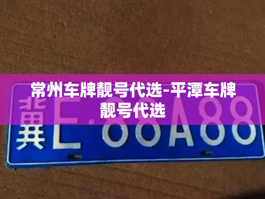 常州车牌靓号代选-平潭车牌靓号代选