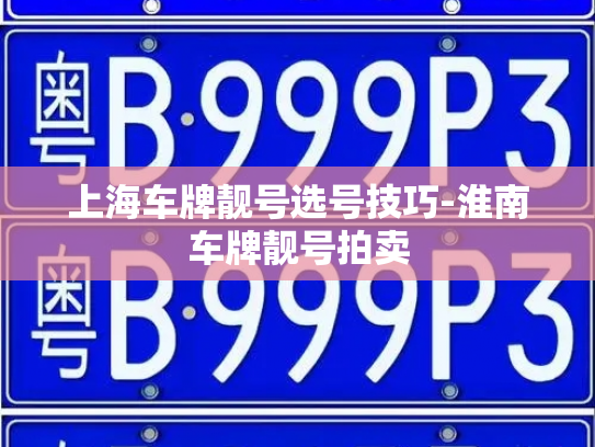 上海车牌靓号选号技巧-淮南车牌靓号拍卖-第2张图片-七号汽车选号 上海车牌靓号选号技巧-淮南车牌靓号拍卖-第2张图片-七号汽车选号