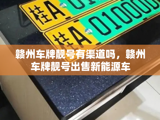 赣州车牌靓号有渠道吗，赣州车牌靓号出售新能源车-第2张图片-七号汽车选号