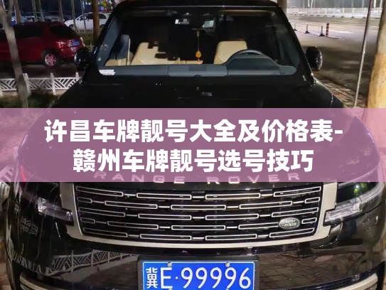 许昌车牌靓号大全及价格表-赣州车牌靓号选号技巧-第3张图片-七号汽车选号