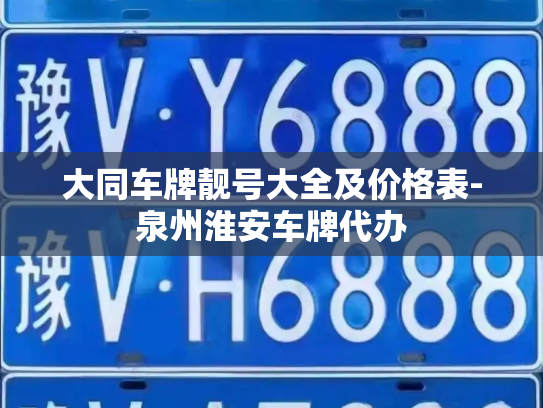大同车牌靓号大全及价格表-泉州淮安车牌代办-第3张图片-七号汽车选号 大同车牌靓号大全及价格表-泉州淮安车牌代办-第3张图片-七号汽车选号