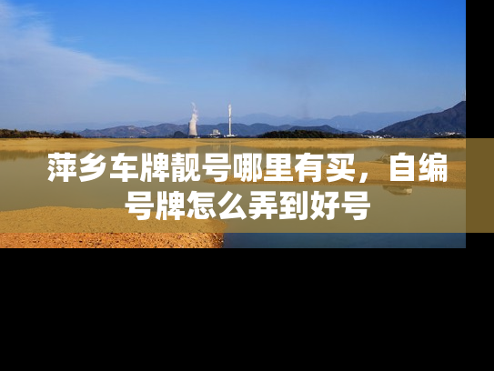 萍乡车牌靓号哪里有买，自编号牌怎么弄到好号