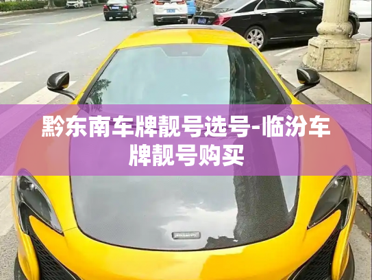 黔东南车牌靓号选号-临汾车牌靓号购买-第4张图片-七号汽车选号