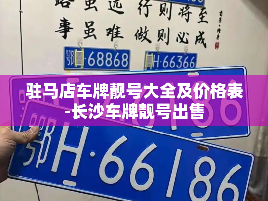 驻马店车牌靓号大全及价格表-长沙车牌靓号出售-第2张图片-七号汽车选号