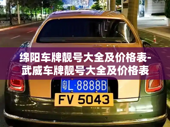 绵阳车牌靓号大全及价格表-武威车牌靓号大全及价格表-第1张图片-七号汽车选号 绵阳车牌靓号大全及价格表-武威车牌靓号大全及价格表-第1张图片-七号汽车选号