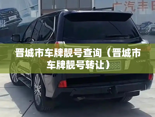 晋城市车牌靓号查询（晋城市车牌靓号转让）