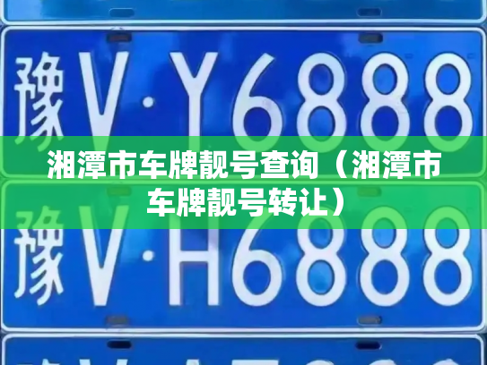 湘潭市车牌靓号查询（湘潭市车牌靓号转让）
