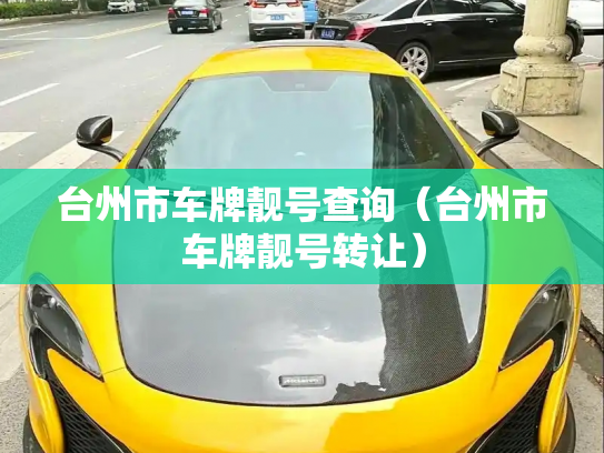 台州市车牌靓号查询（台州市车牌靓号转让）-第3张图片-七号汽车选号