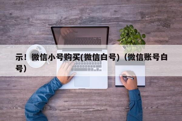 微信白号哪里有买，微信满月小号vx购买-第2张图片-七号汽车选号