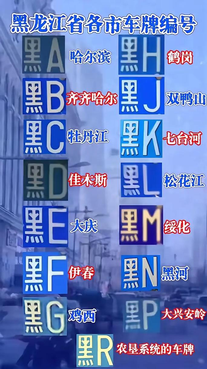 哈尔滨车牌靓号多少钱，哈尔滨车牌靓号价格-第1张图片-七号汽车选号